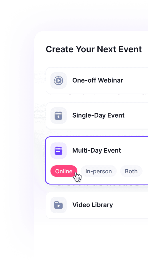 Multiple Event Formats