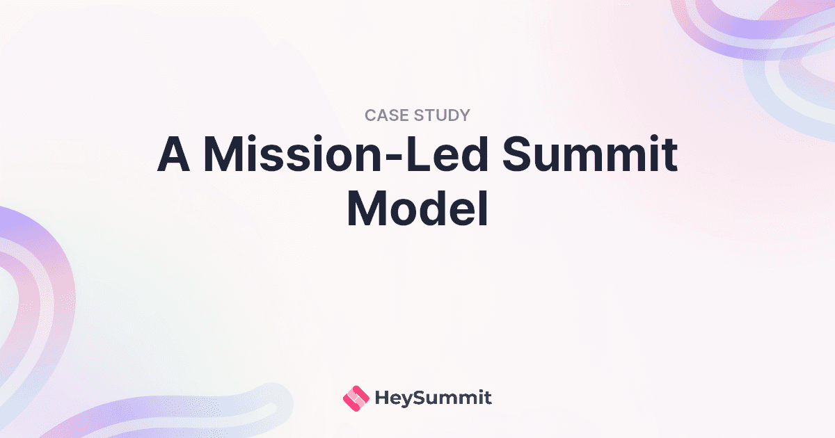 Cybersecurity Summit Case Study: Taylor Banks' Event Model