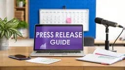 How To Write A Press Release Sample To Promote Your Event