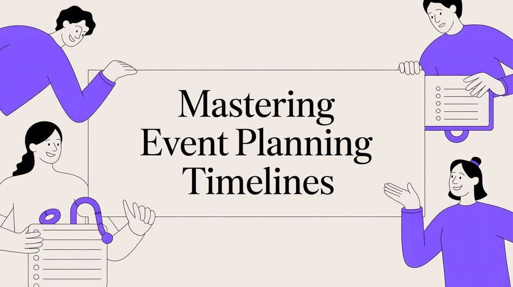 The Ultimate Guide to Event Planning Timelines: From 12 Months Out to Day-Of