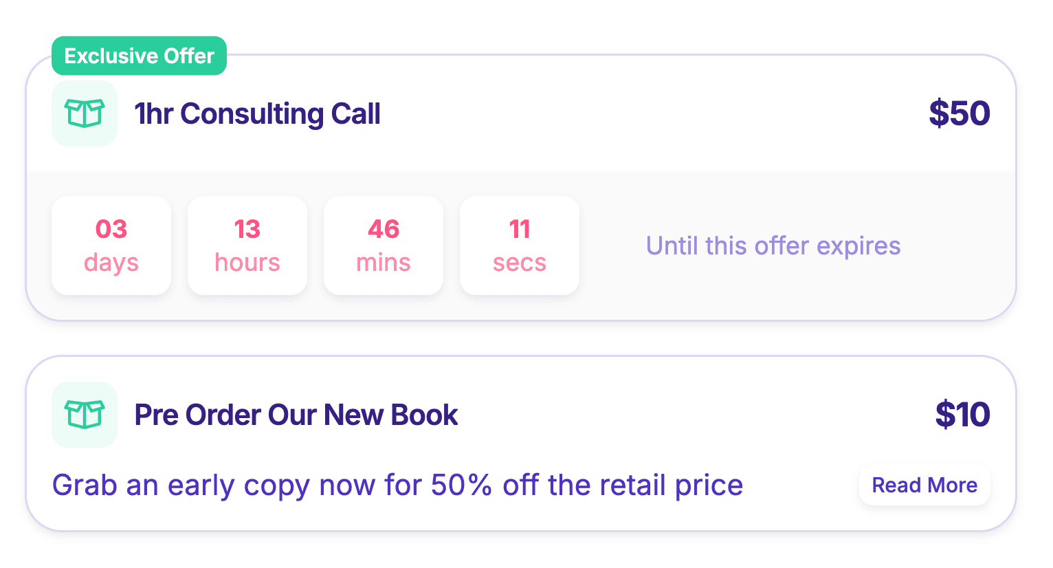 HeySummit checkout add-ons screen for offering extra event access and purchases