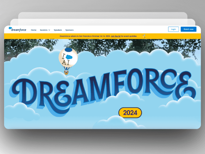 Dreamforce corporate event