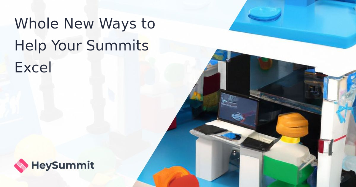 Whole New Ways to Help Your Summits Excel